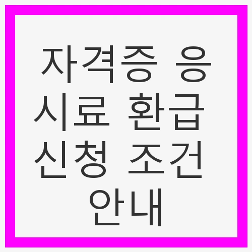 자격증 취득의 중요성