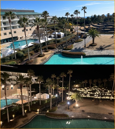 그랜드조선제주 풀사이드뷰 룸 전망