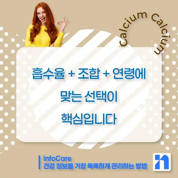 칼슘 영양제 복용방법