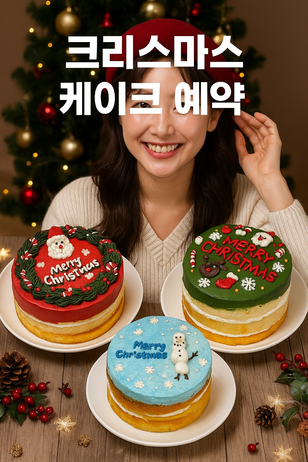 크리스마스 케이크 관련 사진첨부