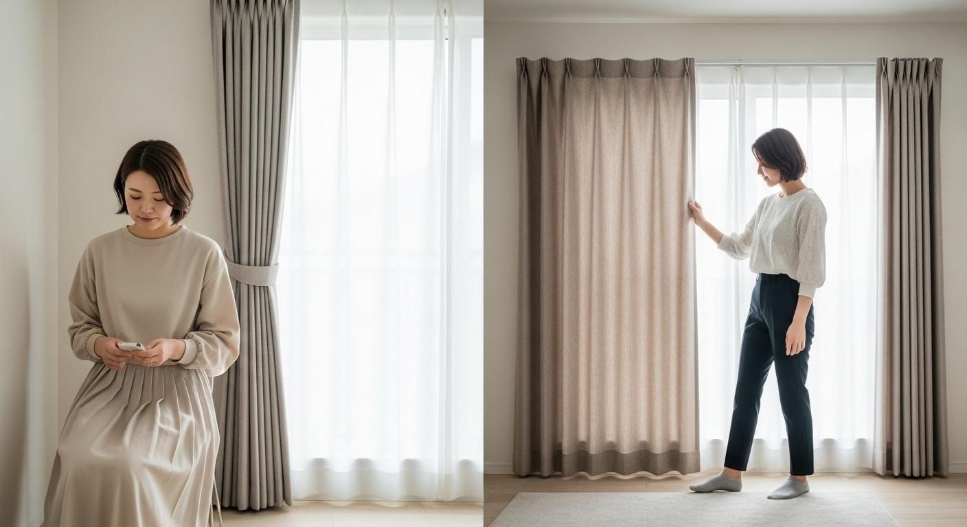 커튼 20수 30수 차이