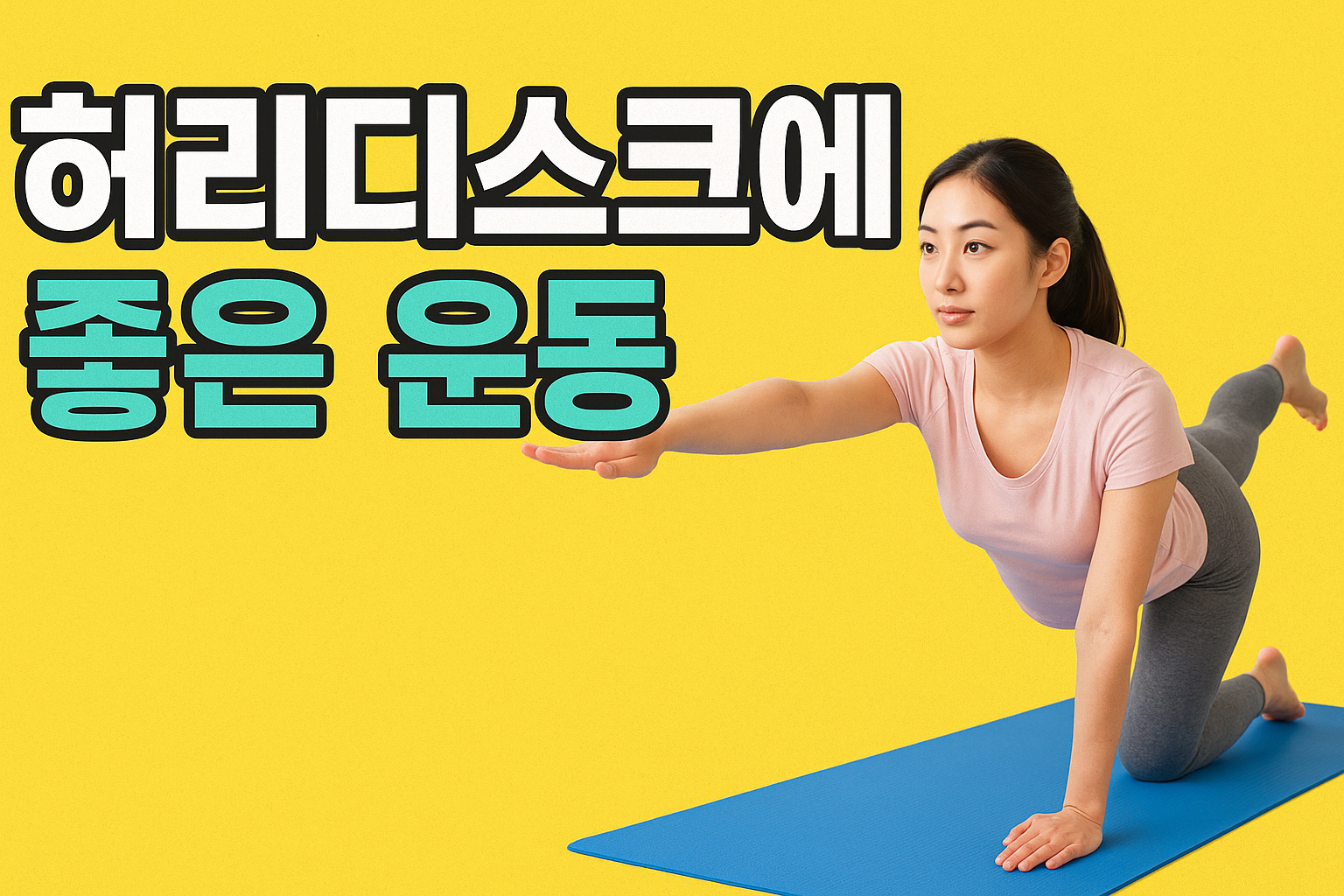 허리디스크에 좋은 운동