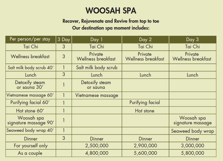 호이안 우사 스파 Woosah Spa 로열 호이안 엠 갤러리 호텔 마사지 후기