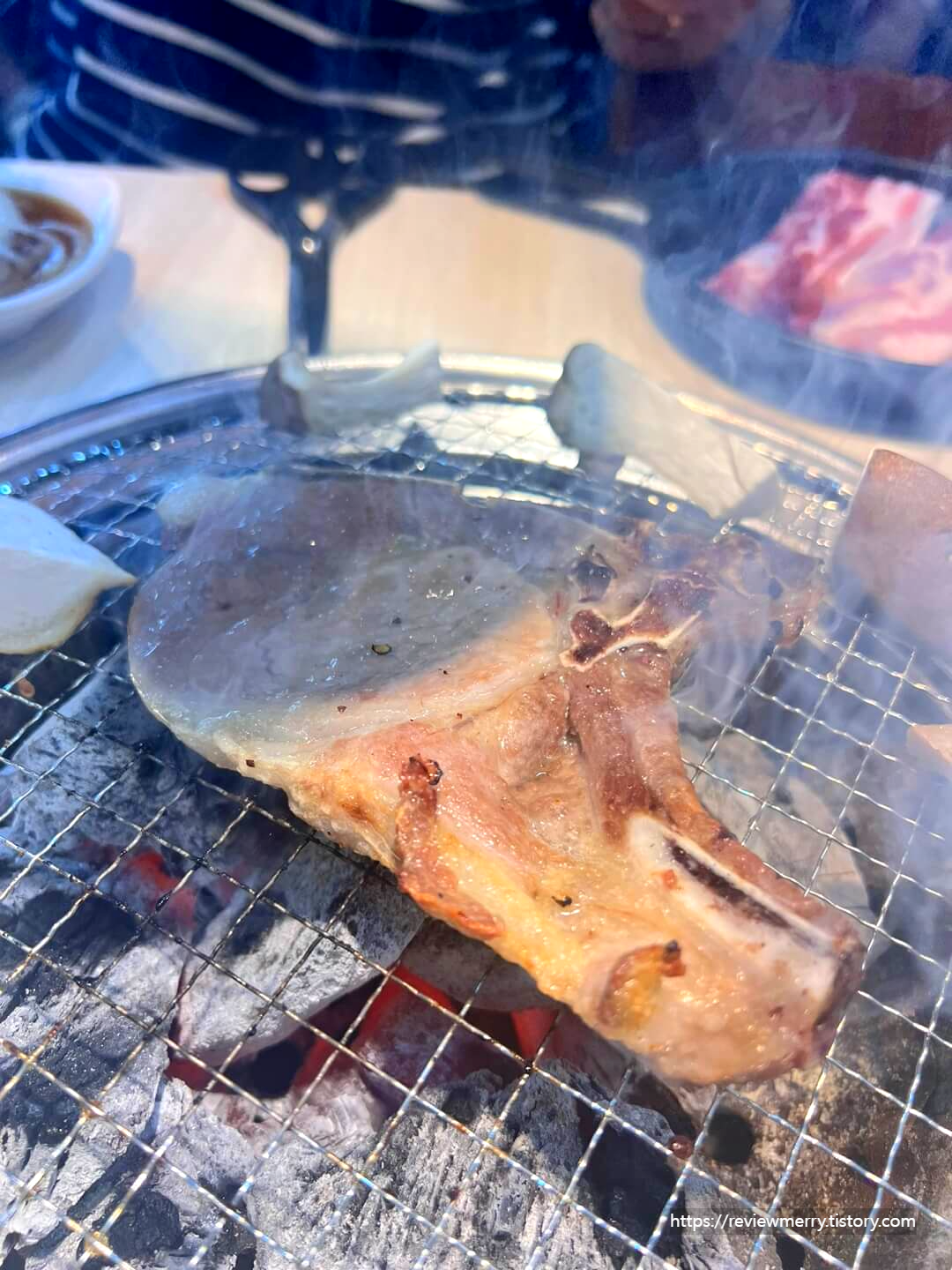 구운 생등갈비 사진