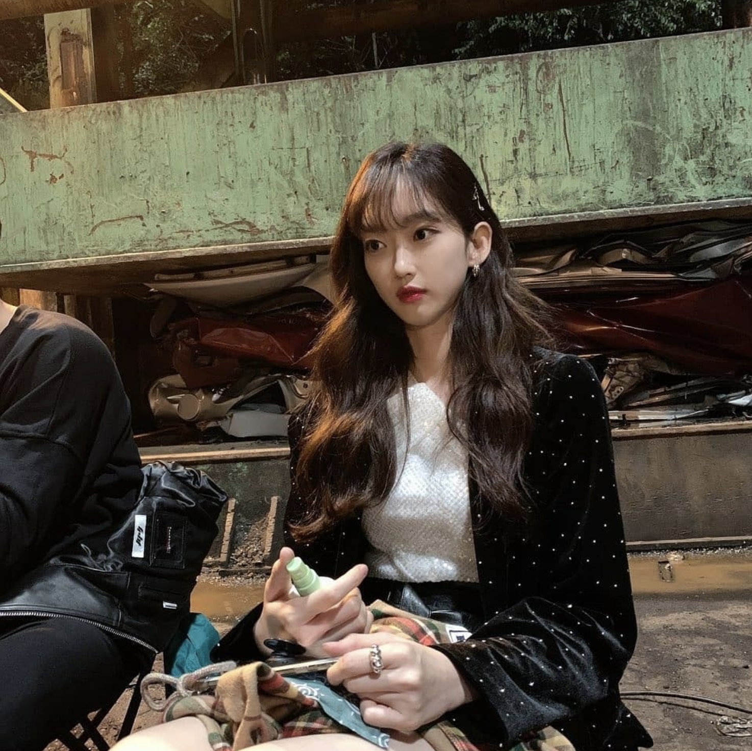 한지현 일상 미모