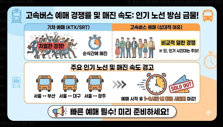 설날 고속버스 예매(방법, 일정)(2026년 + 꿀팁)