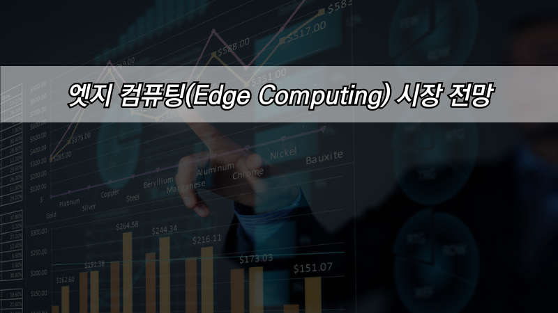 IT트렌드 알아보기 - 엣지 컴퓨팅(Edge Computing) 시장 전망