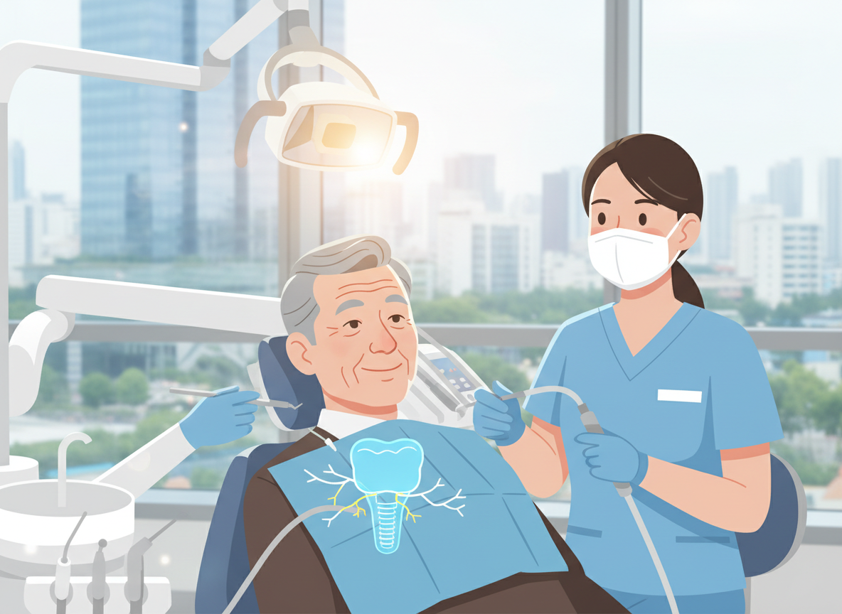 2026 65세 노인 임플란트 지원금 본인부담금