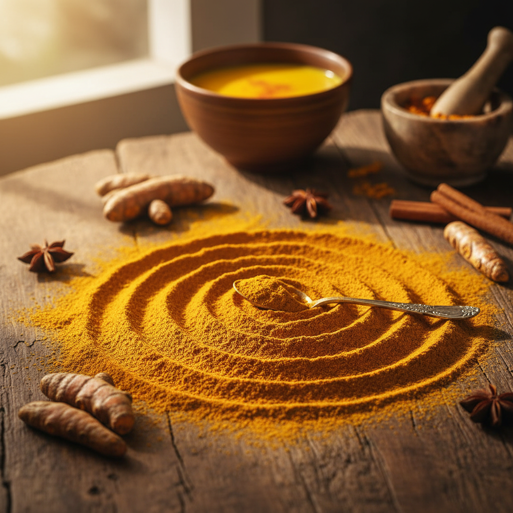 강황가루 먹는 법