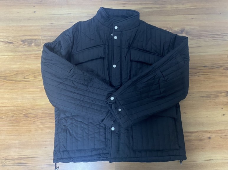 suare 수아레 3M 신슐레이트 퀼팅 M65 패딩 블랙