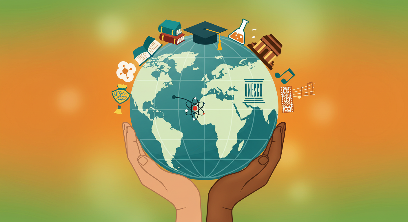 유네스코 뜻: 교육, 과학, 문화로 평화를 만드는 위대한 여정