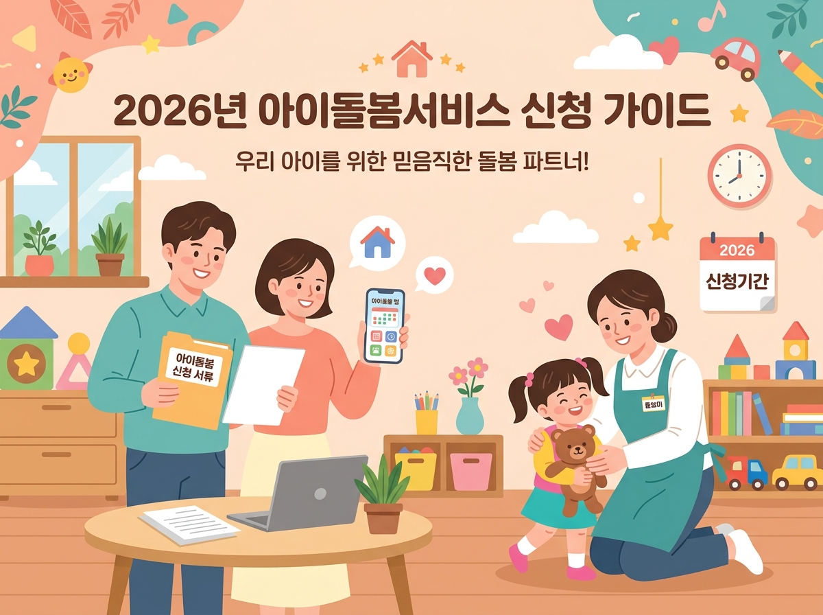 2026 아이돌봄서비스 신청가이즈