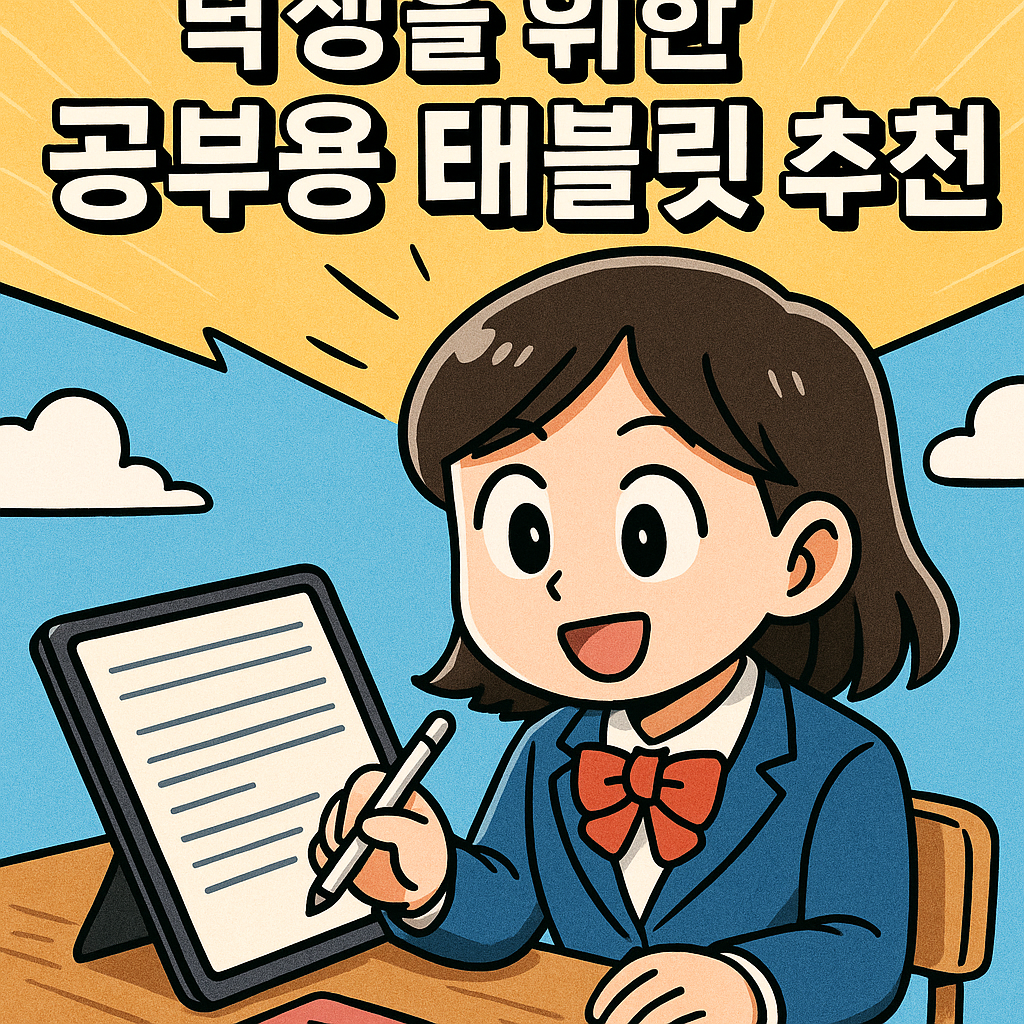 학생을 위한 공부용 태블릿 추천 BEST 5 관련사진