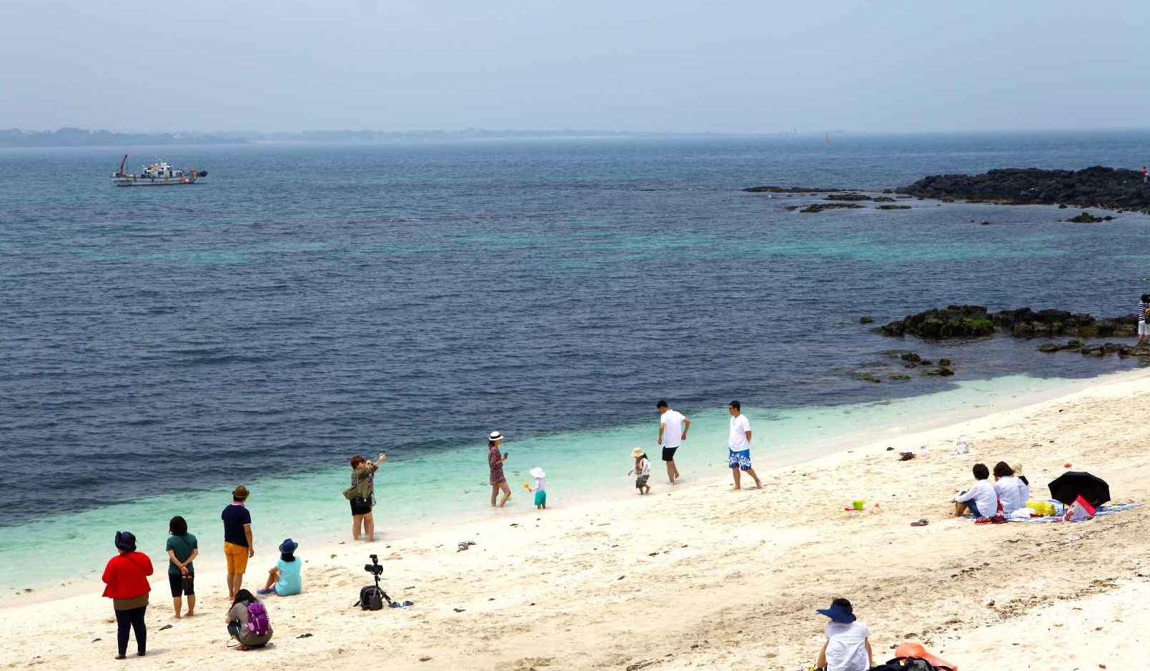 우도 산호해변