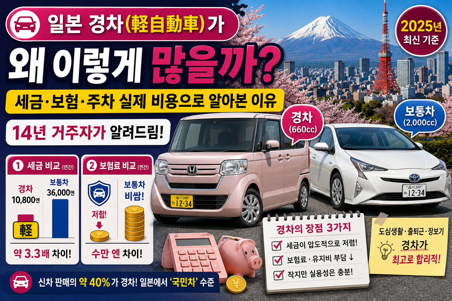 일본 경차 완벽정리