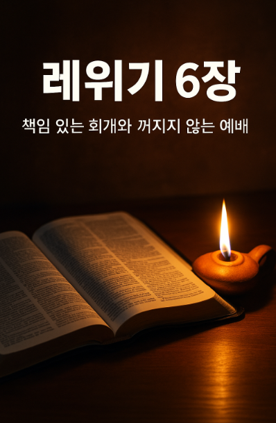 레위기 6장 속건제와 번제