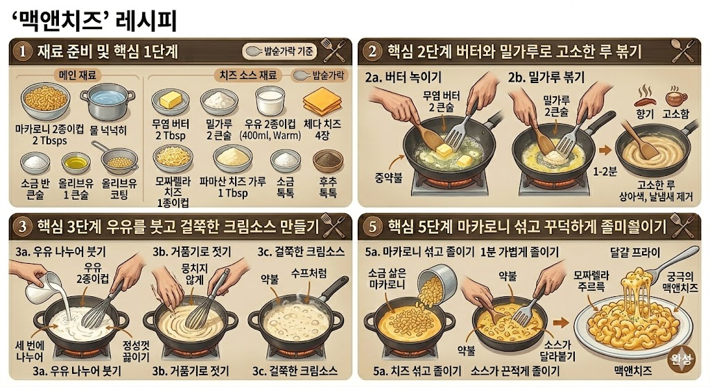 맥앤치즈 맛집