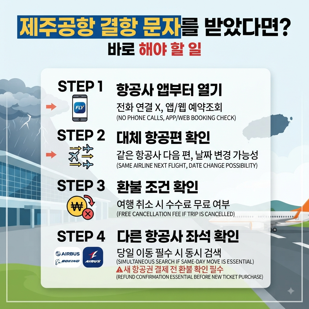 실시간 운항정보 확인하기