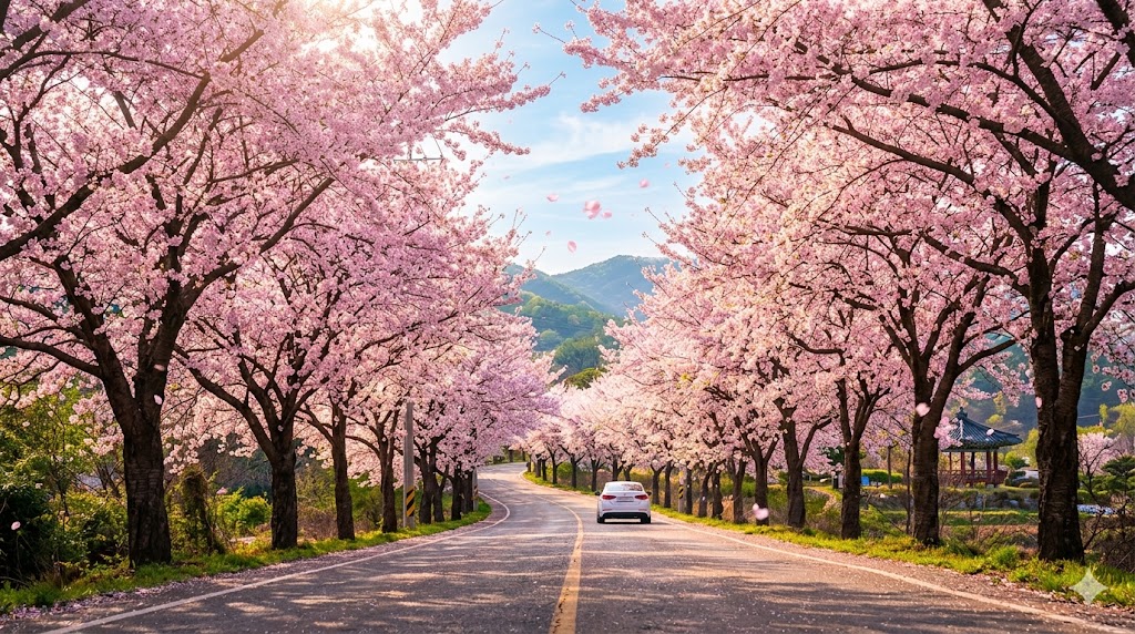 장성 벚꽃 명소