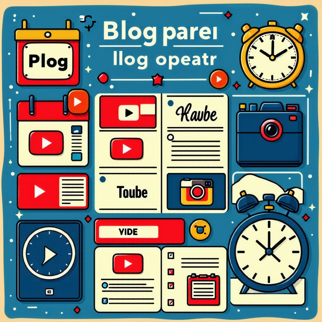 ⏰ 블로그, 유튜브, 인스타… 멀티 플랫폼 운영, 시간 부족 늪에서 탈출하는 특급 비법!