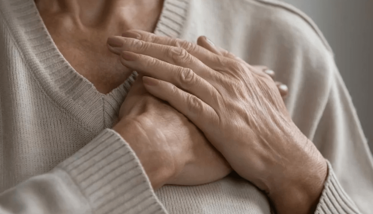 왼쪽 가슴 찌릿