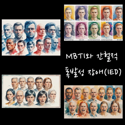 간헐적 폭발성 장애에 대한 그림