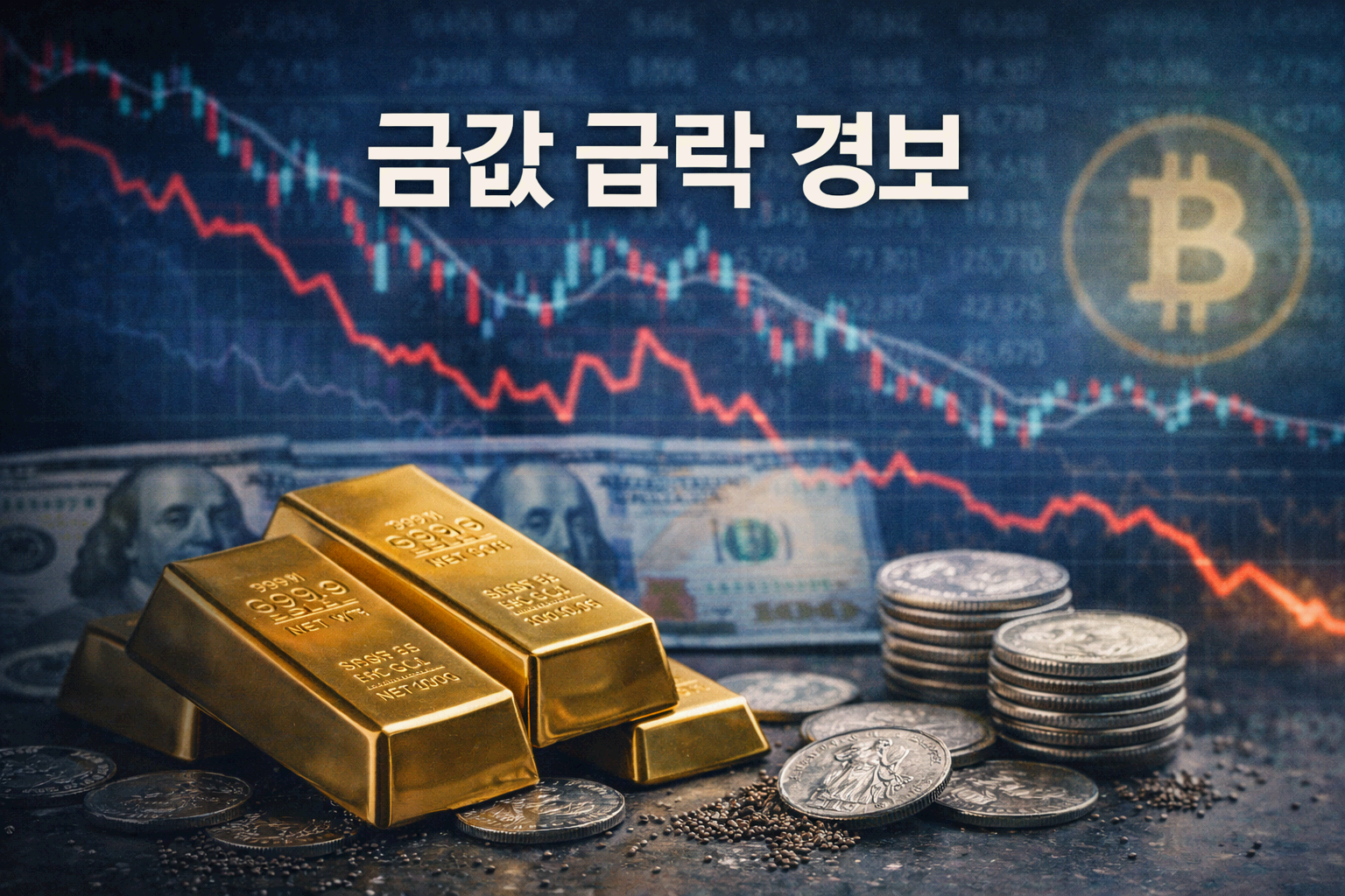 금값&middot;은값 급락 신호? &ldquo;달러는 강세&rdquo; 발언에 뉴욕증시 투기 과열 경보