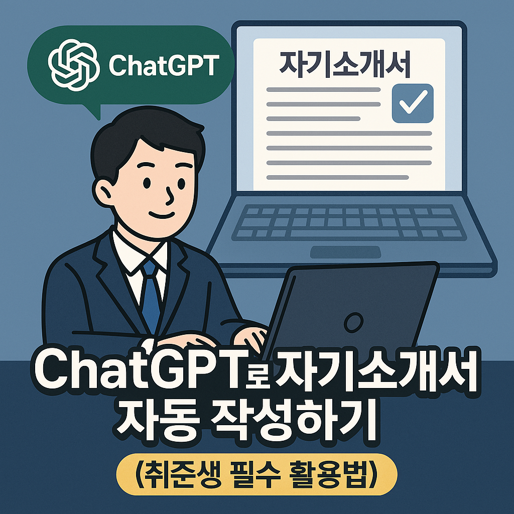 ChatGPT로 자기소개서 자동 작성하기