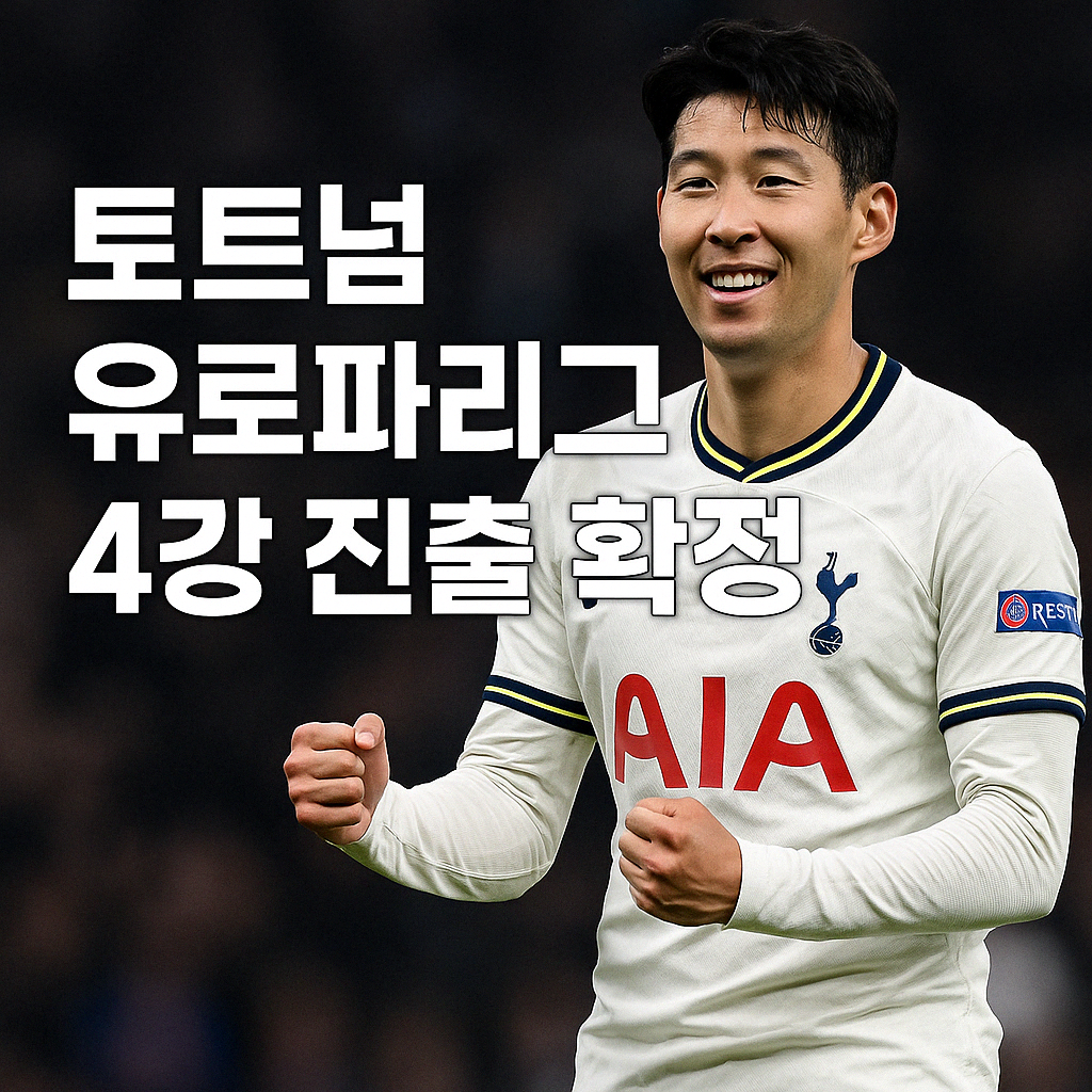 토트넘 유로파리그 4강 진출