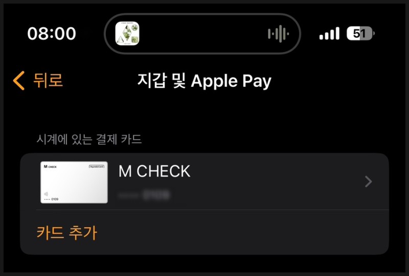 애플페이 등록 현대 카드 16