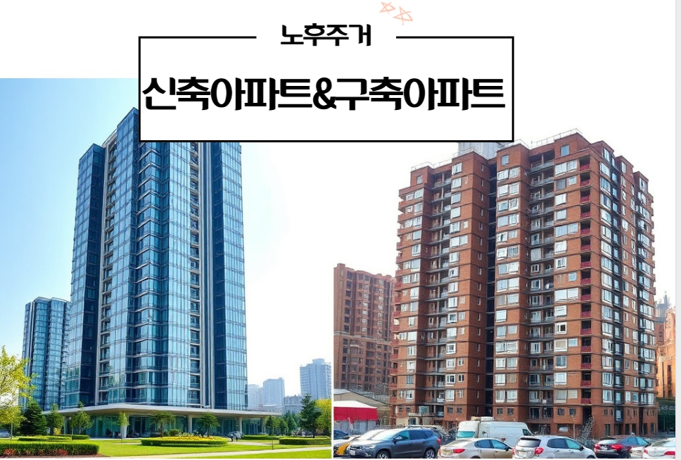 신축아파트&amp;구축아파트