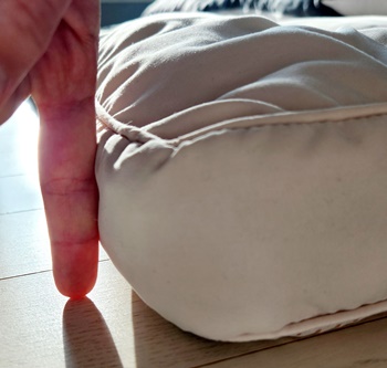 누잠사용후두께