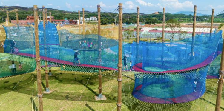 남당항 해양분수공원