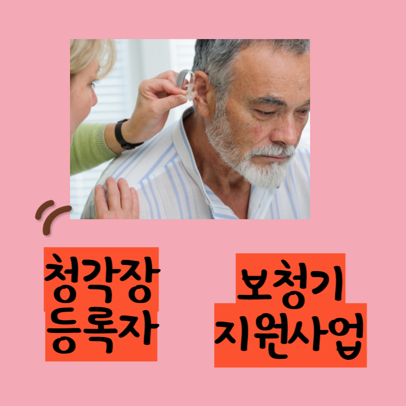 보청기정부지원사업