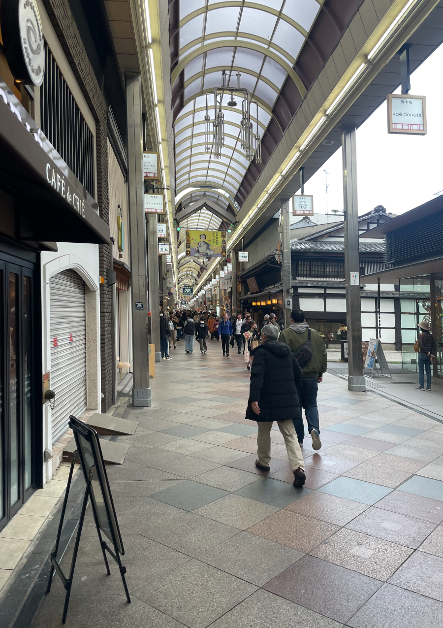 테라마치 거리 골목