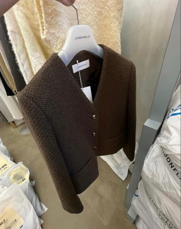 단독진행) 런던플랏 트위드 자켓 2color