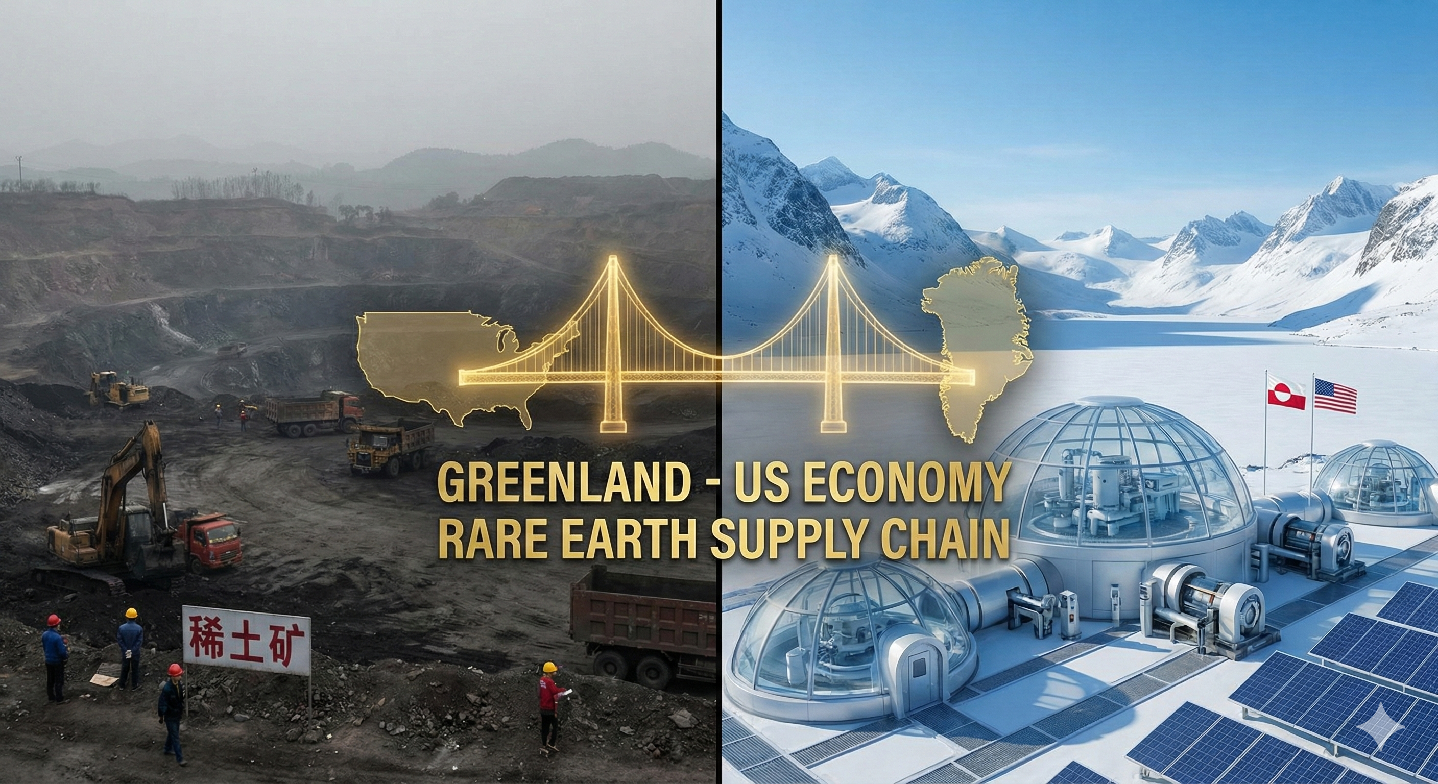 그린란드 희토류 북극항로 사진