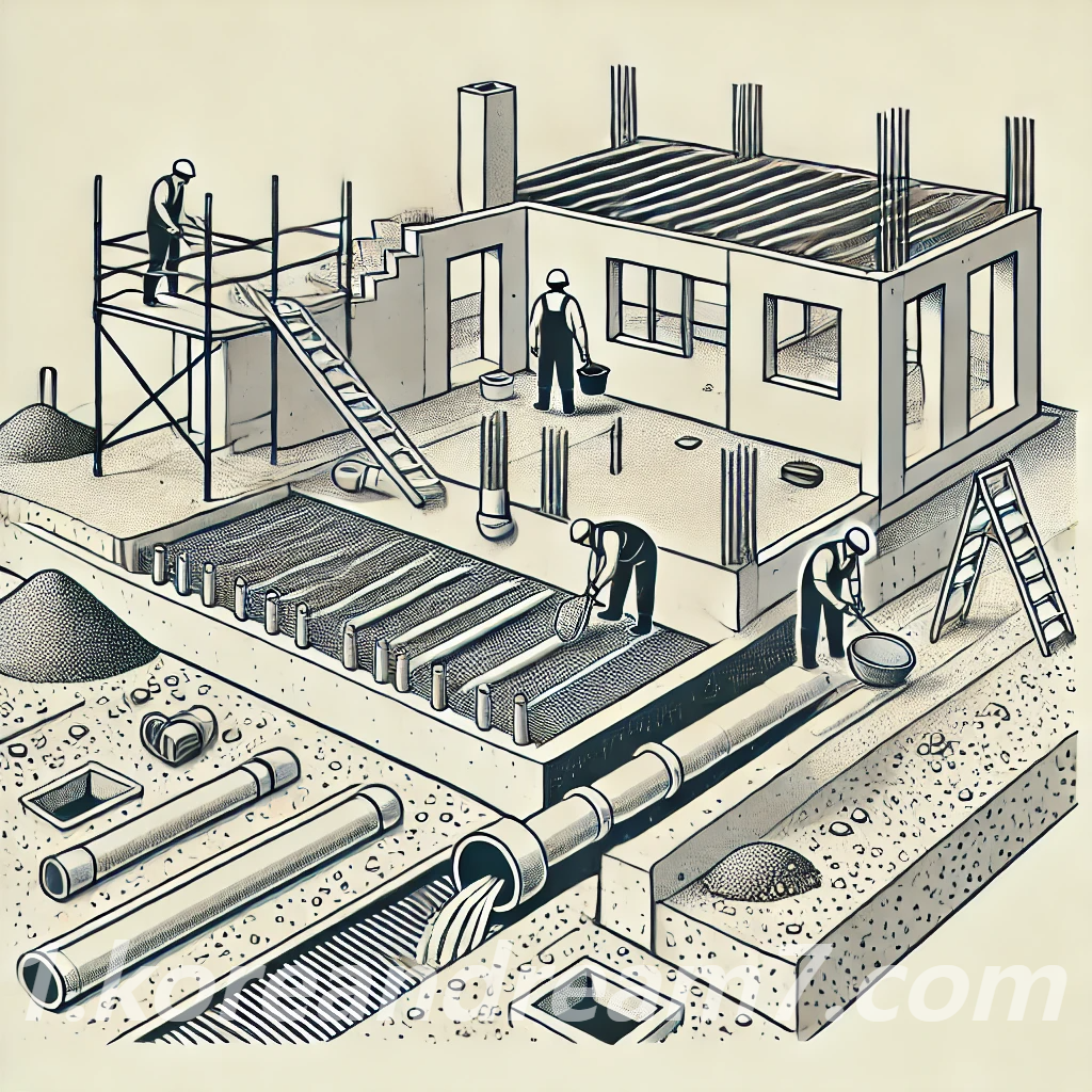 드레인매트 배수시스템의 개념과 구성요소