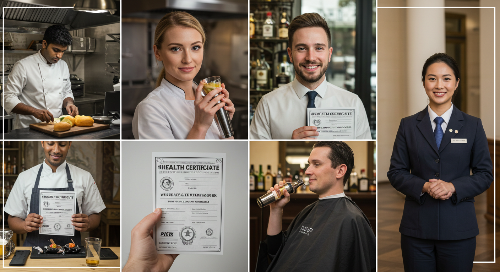 보건증 발급이 필요한 업종