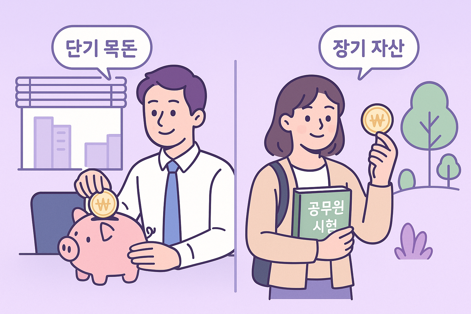 단기목돈,장기자산,도약계좌,희망적금