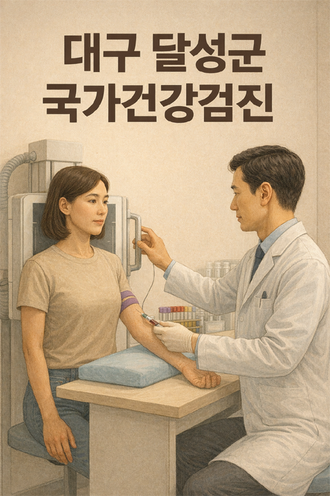 대구 달성군 국가건강검진 이미지