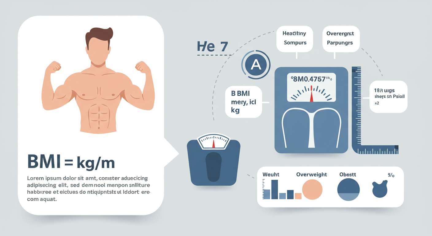 남자 BMI 지수 계산기