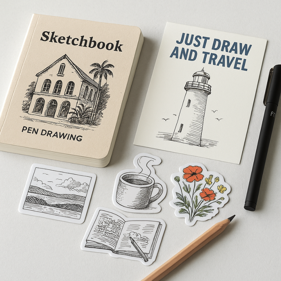 드로잉 굿즈 소개