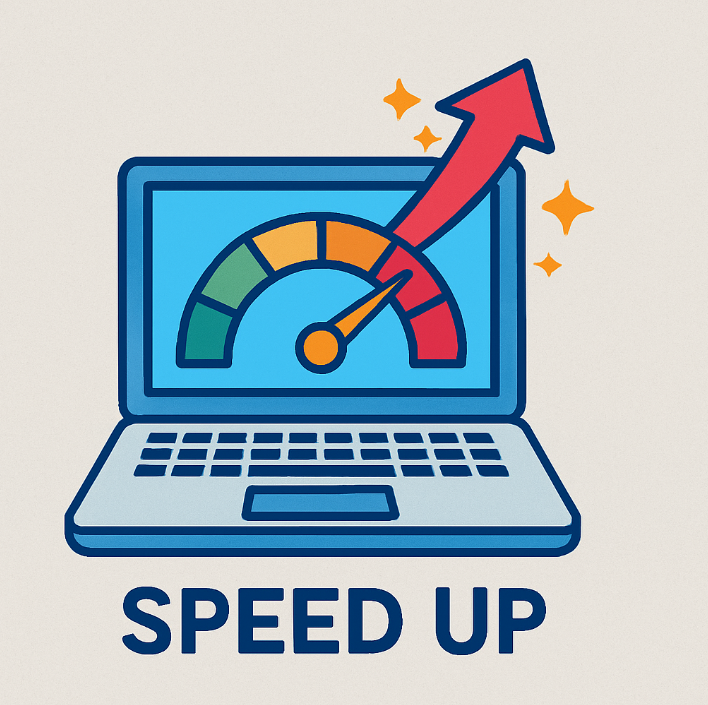 컴퓨터 속도 향상 관련 사진