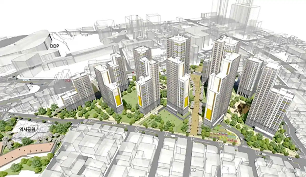 금호21구역-재개발-컴퓨터그래픽-아파트-1219세대-이미지