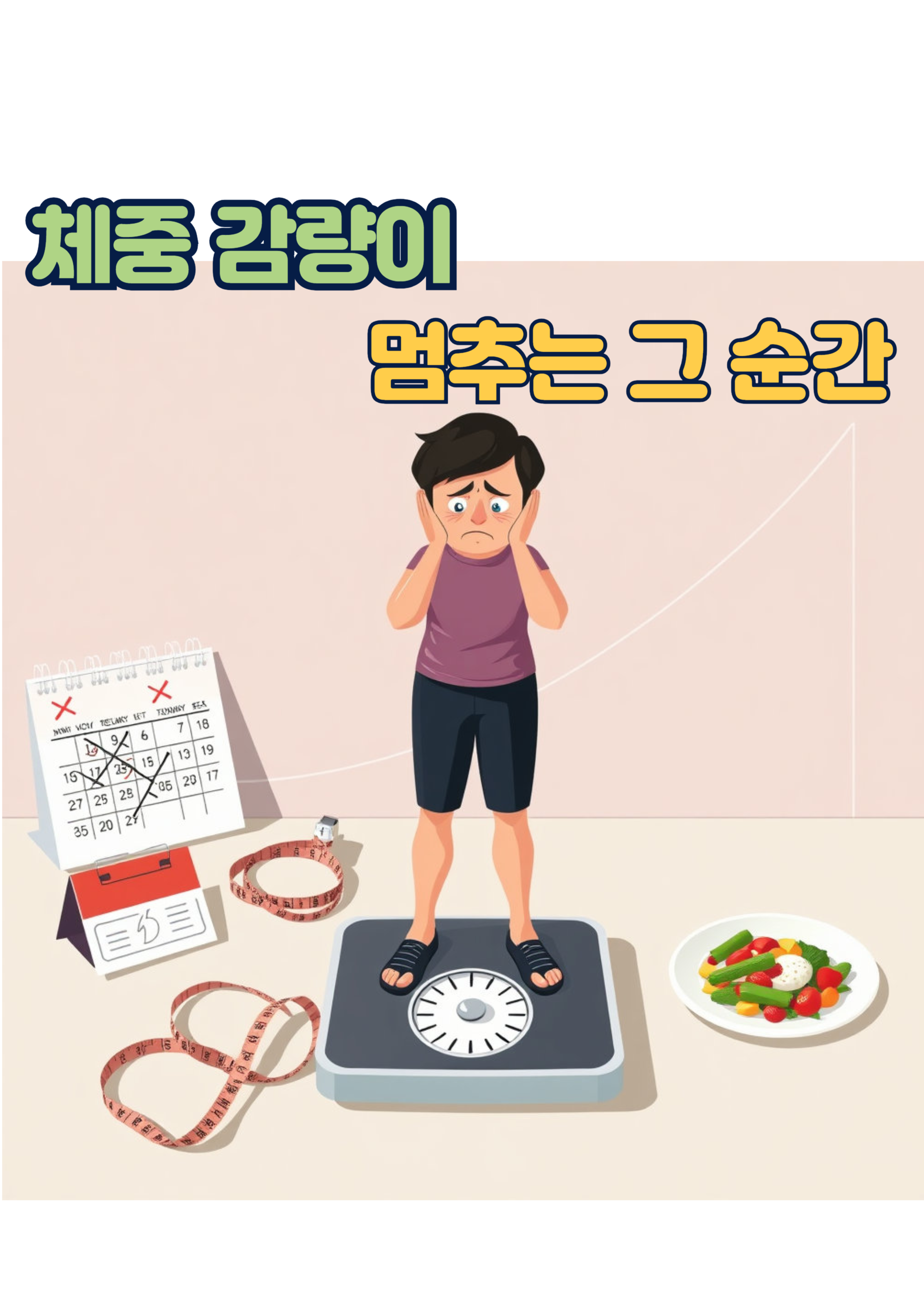 1.체중 감량이 멈추는 그 순간