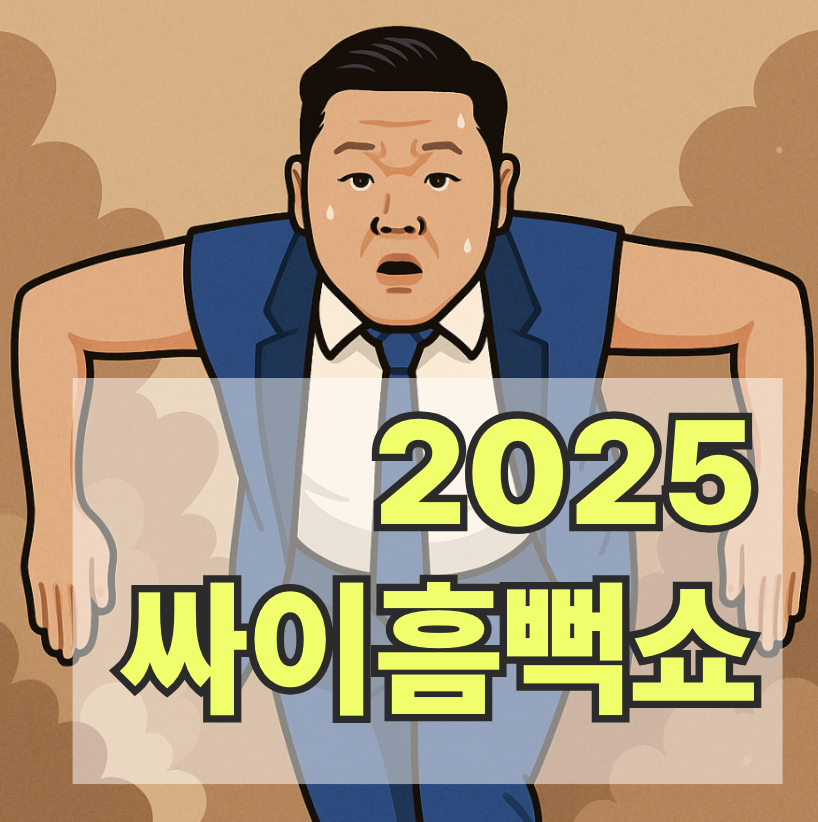 싸이흠뻑쇼콘서트 티켓팅 선예매 일반예매 바로가기 2025