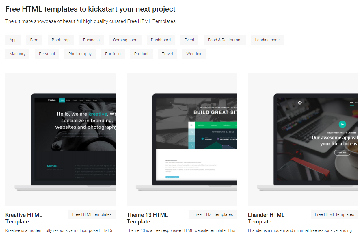 HTMLTEMPLATES