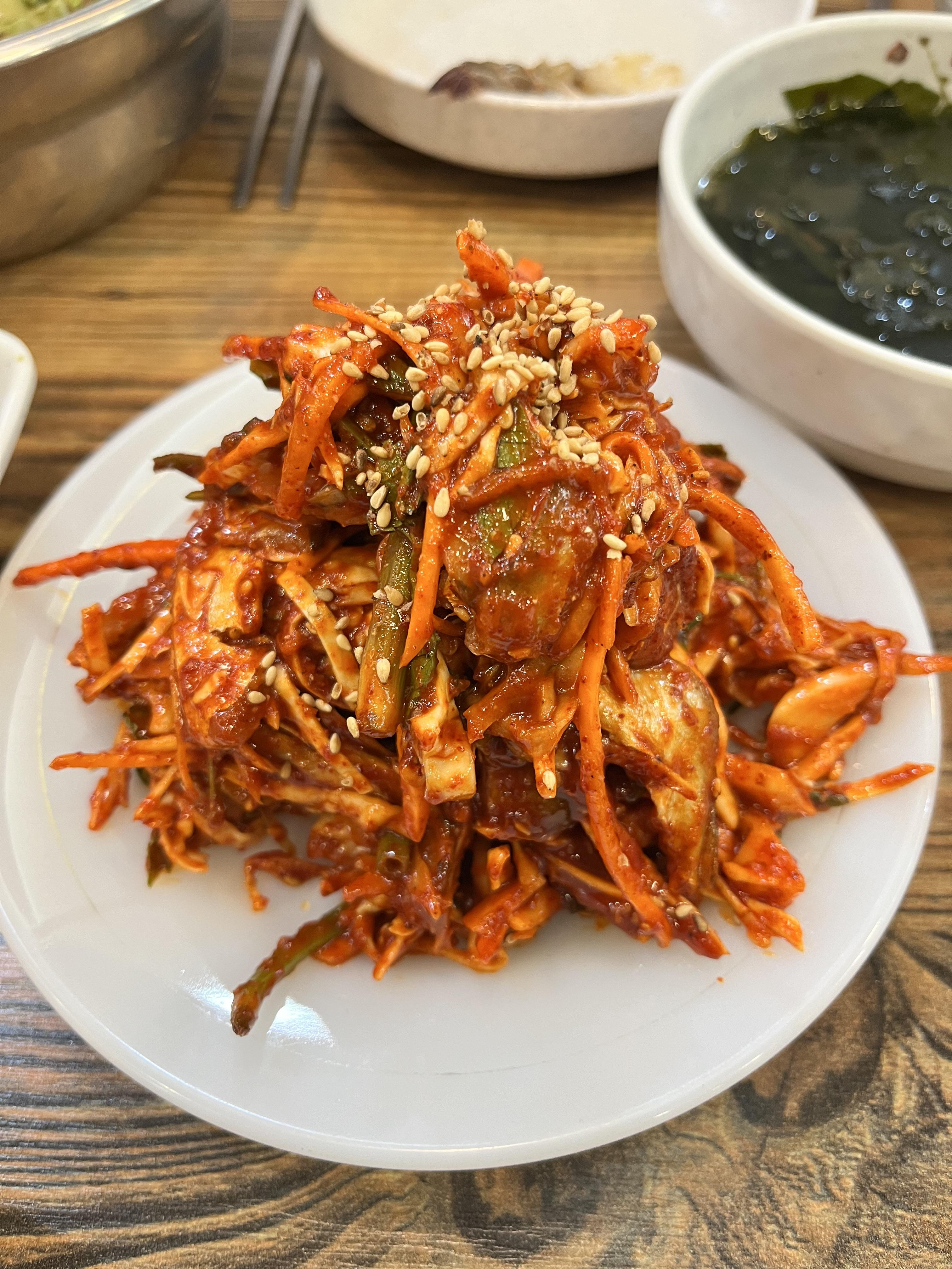 밴댕이 회무침
