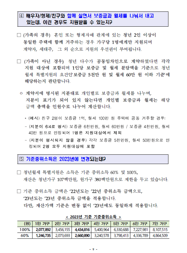 청년월세특별지원 보도자료09